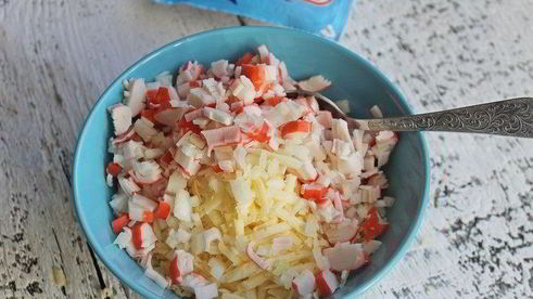 крабовая закуска