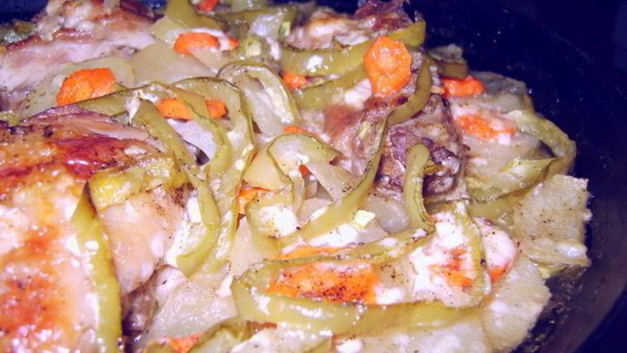 Рецепт курочки маринованной медом и запеченая в фольге