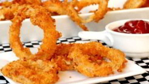 луковые кольца к пиву