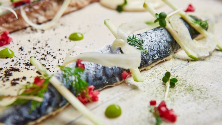 Рецепт маринованной скумбрии, картофель, фенхель