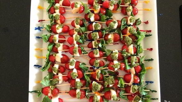 Рецепт Новогодней закуски Капрезе