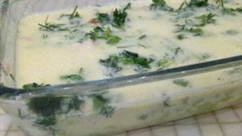 фриттата с кабачками