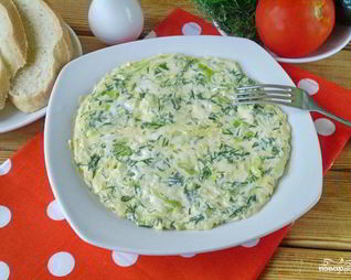 Капустный омлет