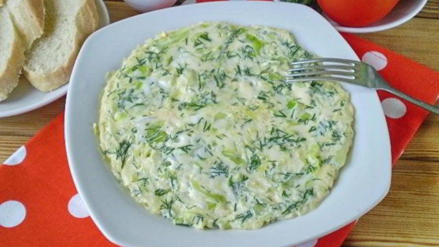 Рецепт капустного омлета