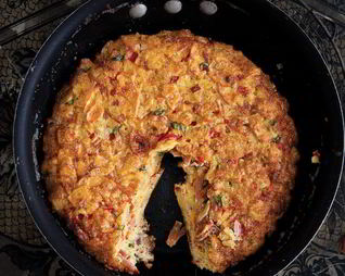 Картофельная фриттата в испанском стиле