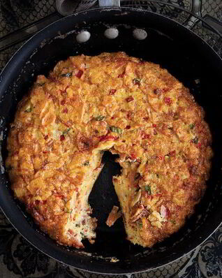 Картофельная фриттата в испанском стиле