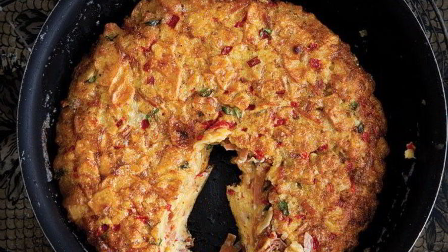 Рецепт картофельной фриттаты в испанском стиле