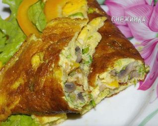 Классический французский омлет