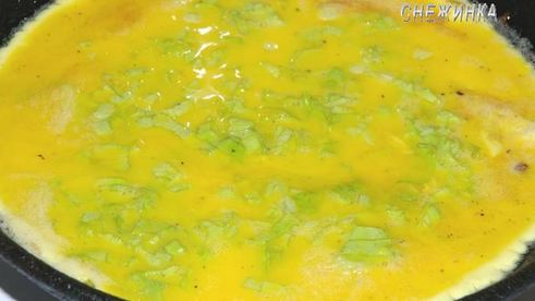 классический французский омлет