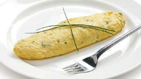 Рецепт Омлета из белков с зеленью