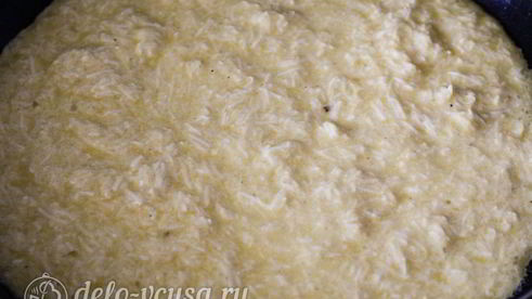 омлет с брынзой