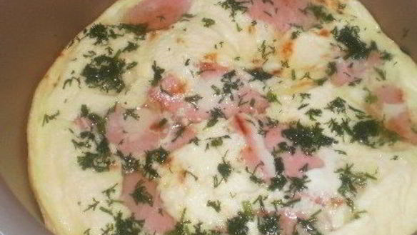 Рецепт Омлета с колбаской в мультиварке