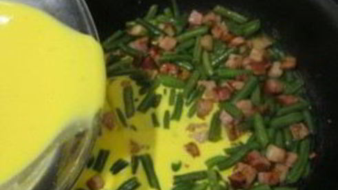 омлет с крахмалом