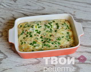 Омлет с курицей