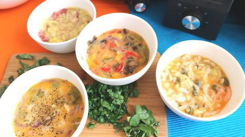 омлет с овощами времена года