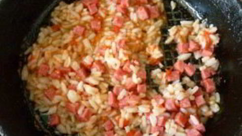 омлет с рисом