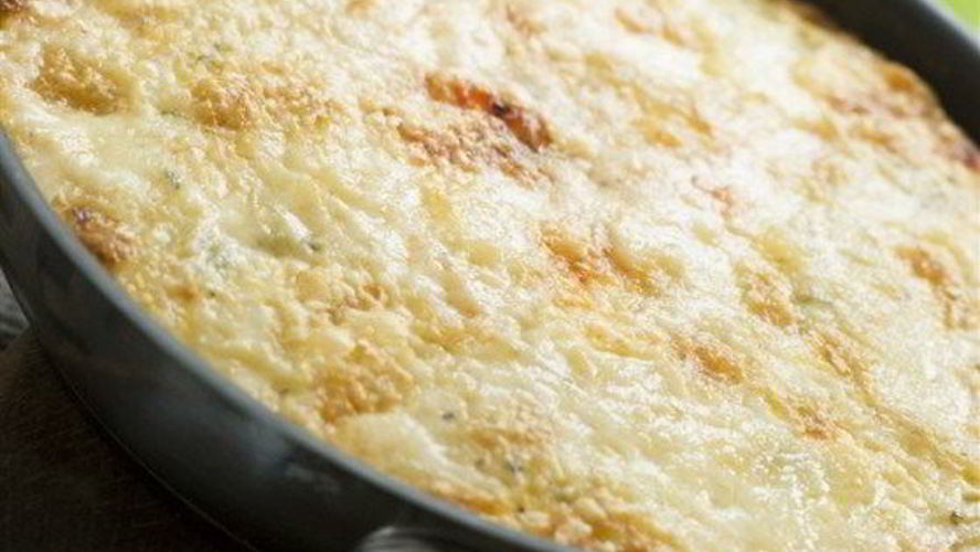 Рецепт омлета с сыром и белым хлебом