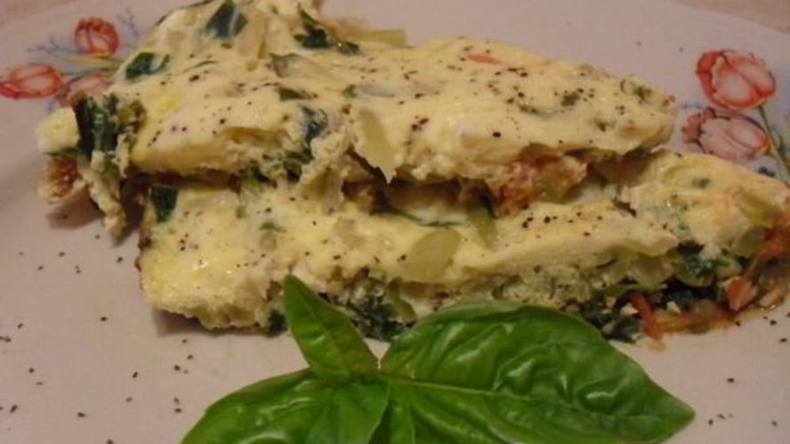 Рецепт омлета со спаржевой фасолью