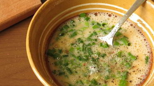 омлетики сердца с крабовыми палочками