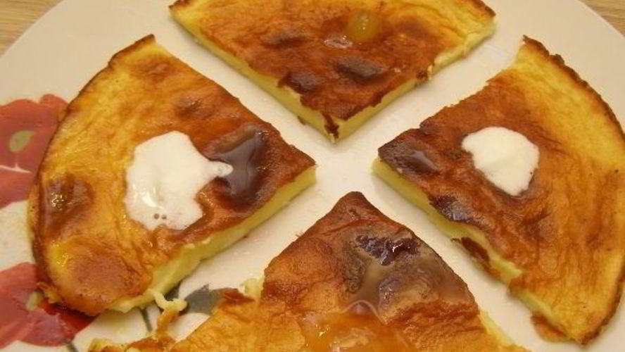 Рецепт сладкого омлета