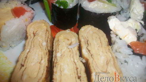 японский омлет тамаго