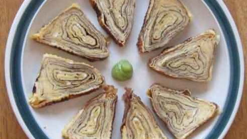 японский сладкий омлет