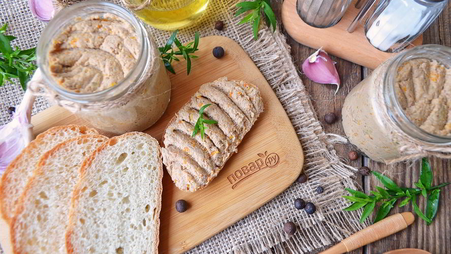 Рецепт мясного паштета