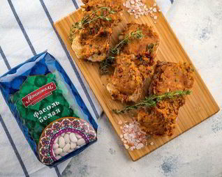 Паштет из белой фасоли с вялеными томатами