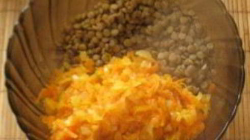 паштет из чечевицы