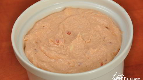 паштет из форели с икрой праздничный