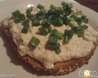 Паштет из копченой скумбрии