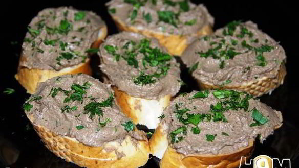 Рецепт Паштета из кролика с черносливом