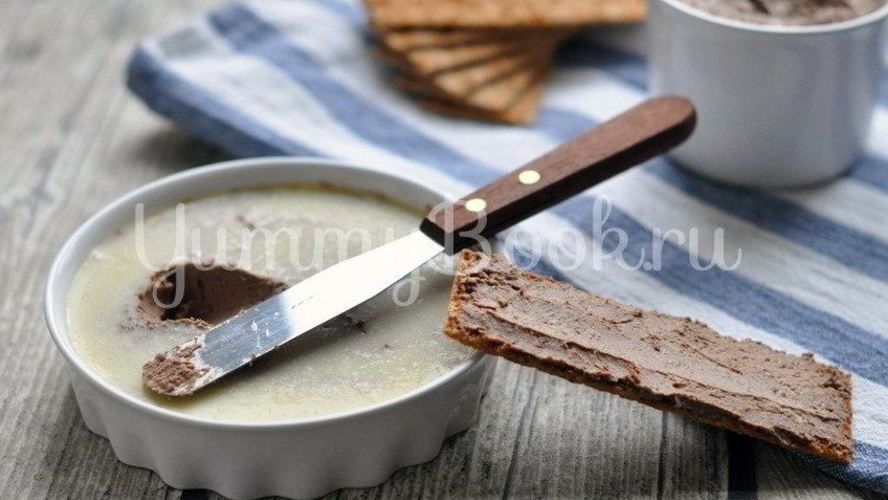 Рецепт паштета из куриной печени со сливками