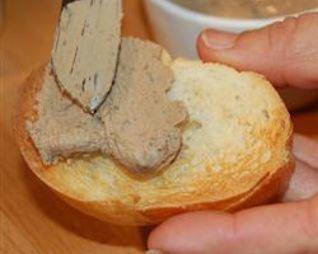 Паштет из куриной печени со сливочным сыром