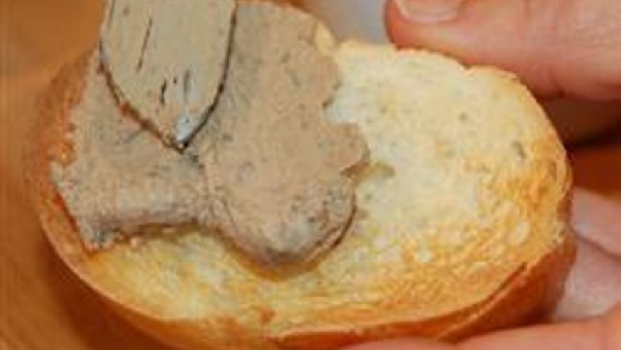 Рецепт паштета из куриной печени со сливочным сыром