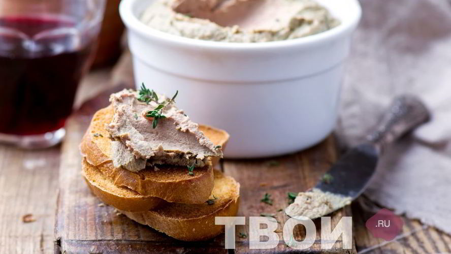 Рецепт паштета из куриной печени