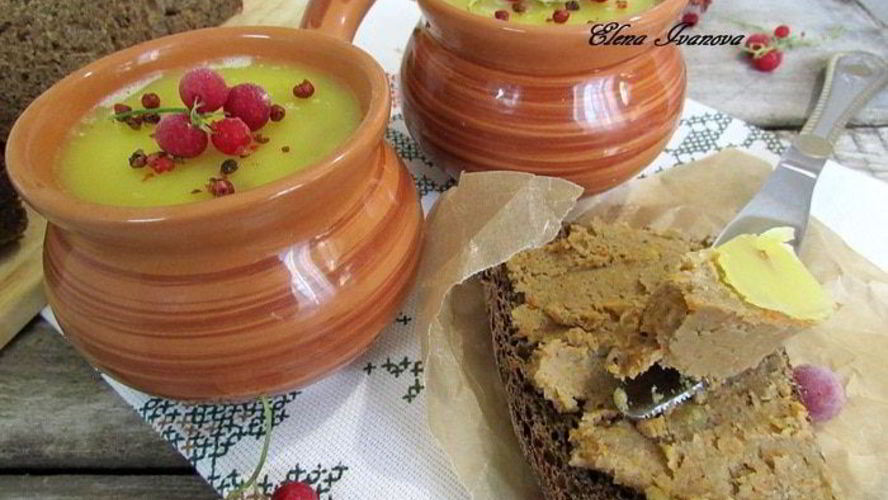 Рецепт паштета из куриных желудков с морковью и луком