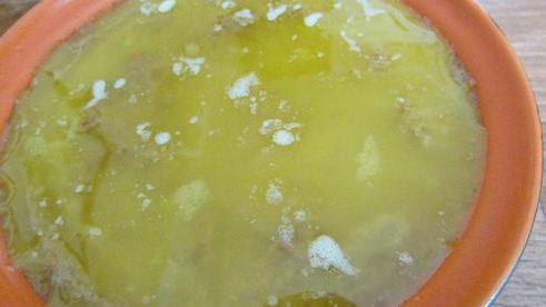 паштет из куриных желудков с морковью и луком