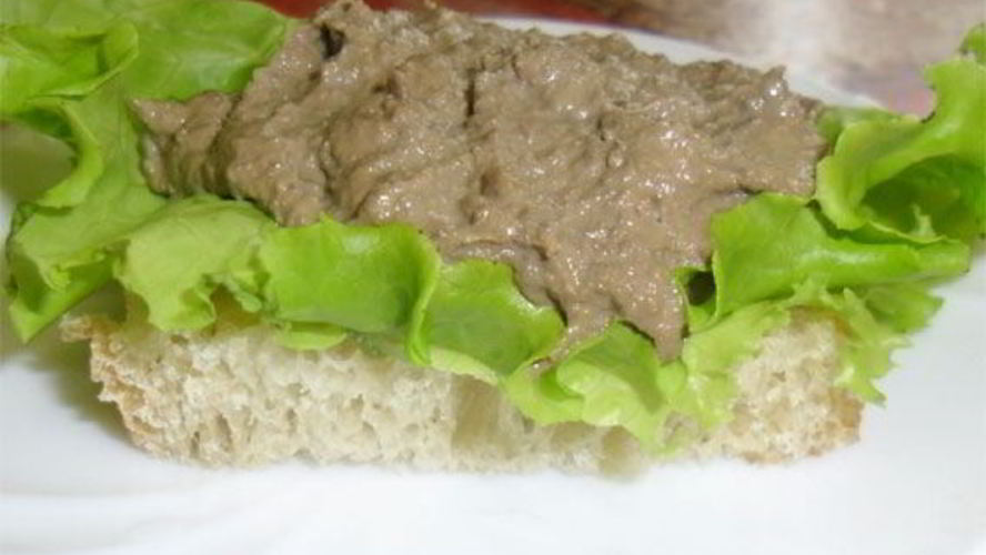 Рецепт паштета из печени говяжей