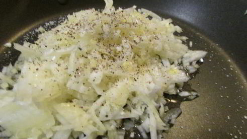 паштет из печени трески с зеленым горошком