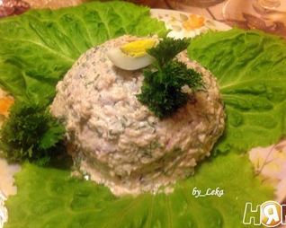 Паштет из печени трески