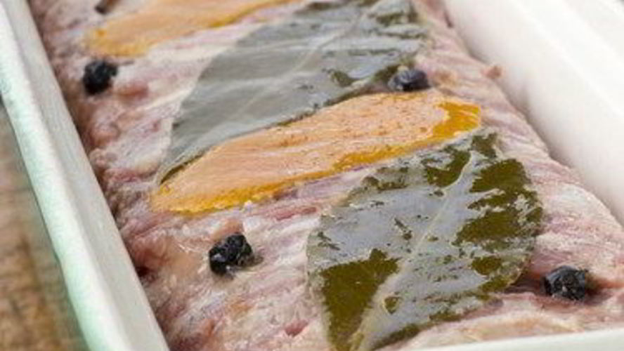 Рецепт паштета из свинины по-деревенски