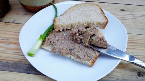 паштет из свиной головы