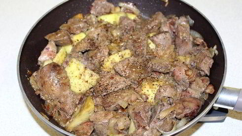 паштет из свиной печени с яблочным желе