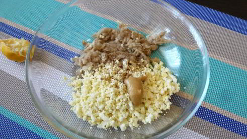 паштет из вареных яиц и соленых груздей