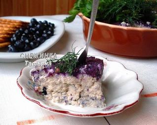 Паштет куриный с черникой