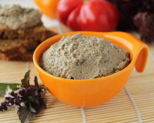 Паштет печеночный с баклажаном