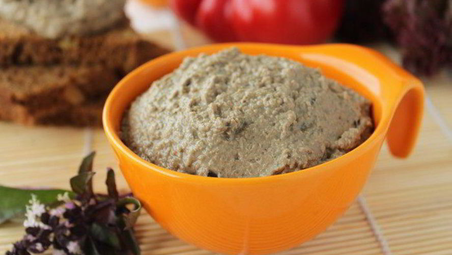 Рецепт паштета печеночного с баклажаном