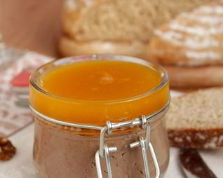 Паштет с облепиховым желе