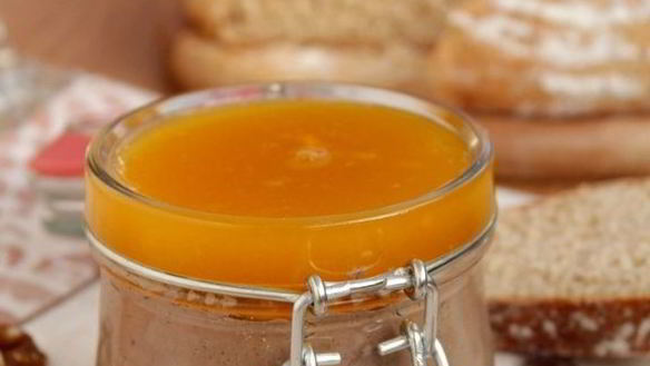 Рецепт Паштета с облепиховым желе